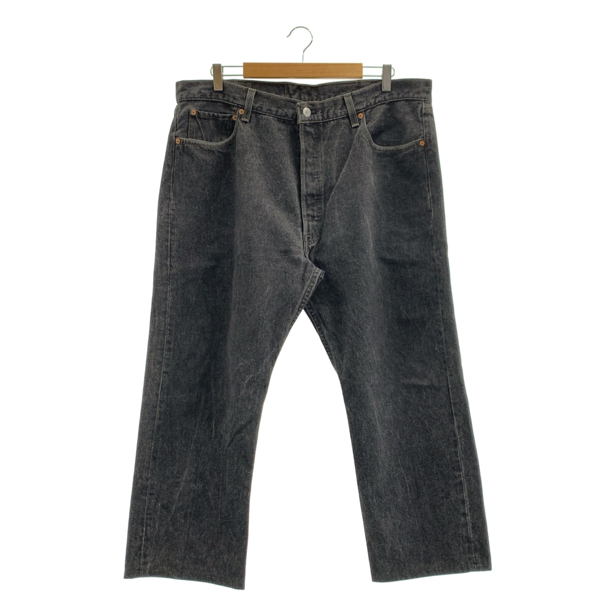 Levi's / 리바이스 | 1990s 501 버튼 뒤각인 653 데님 팬츠 | W40 L30 | 블랙 |