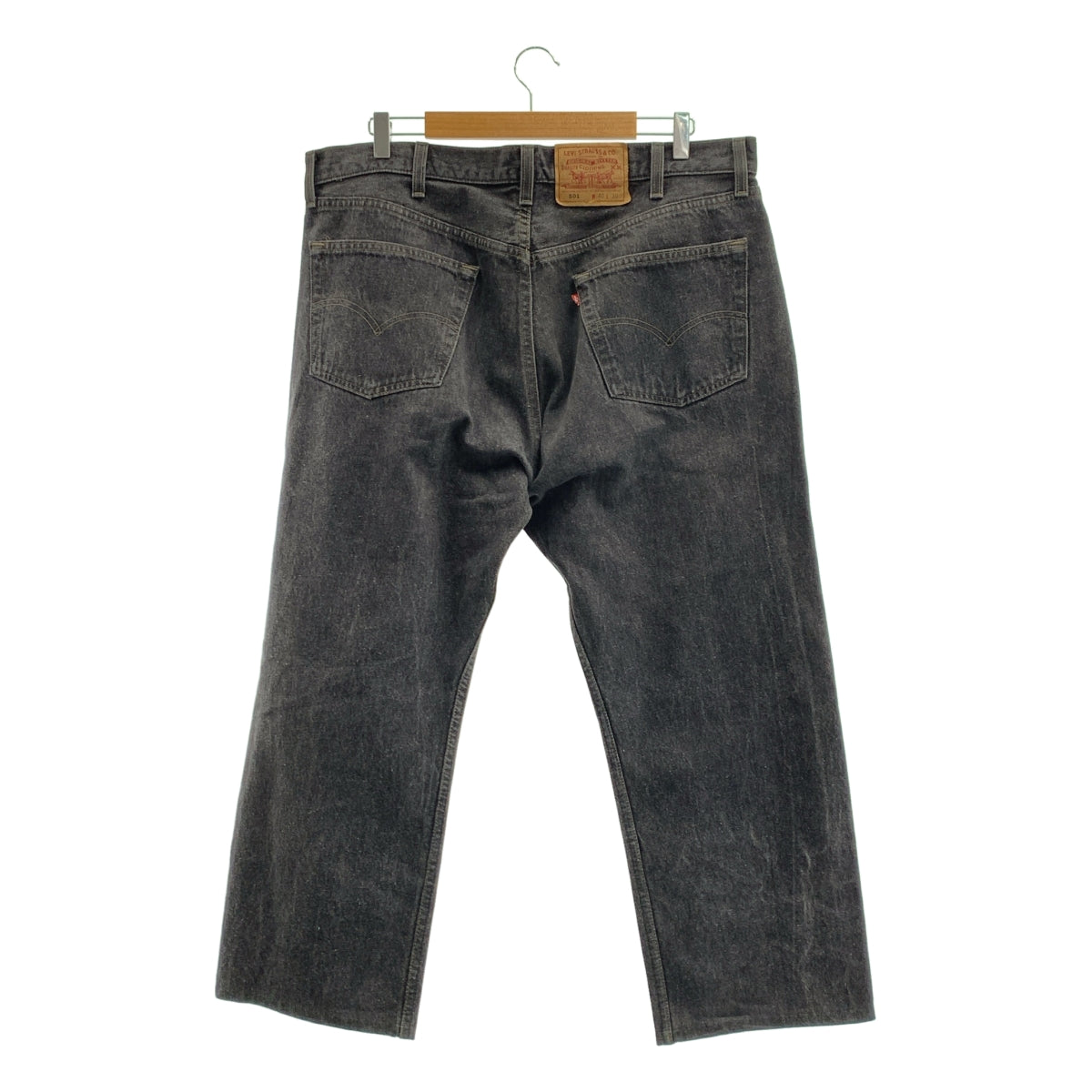 Levi's / 리바이스 | 1990s 501 버튼 뒤각인 653 데님 팬츠 | W40 L30 | 블랙 |