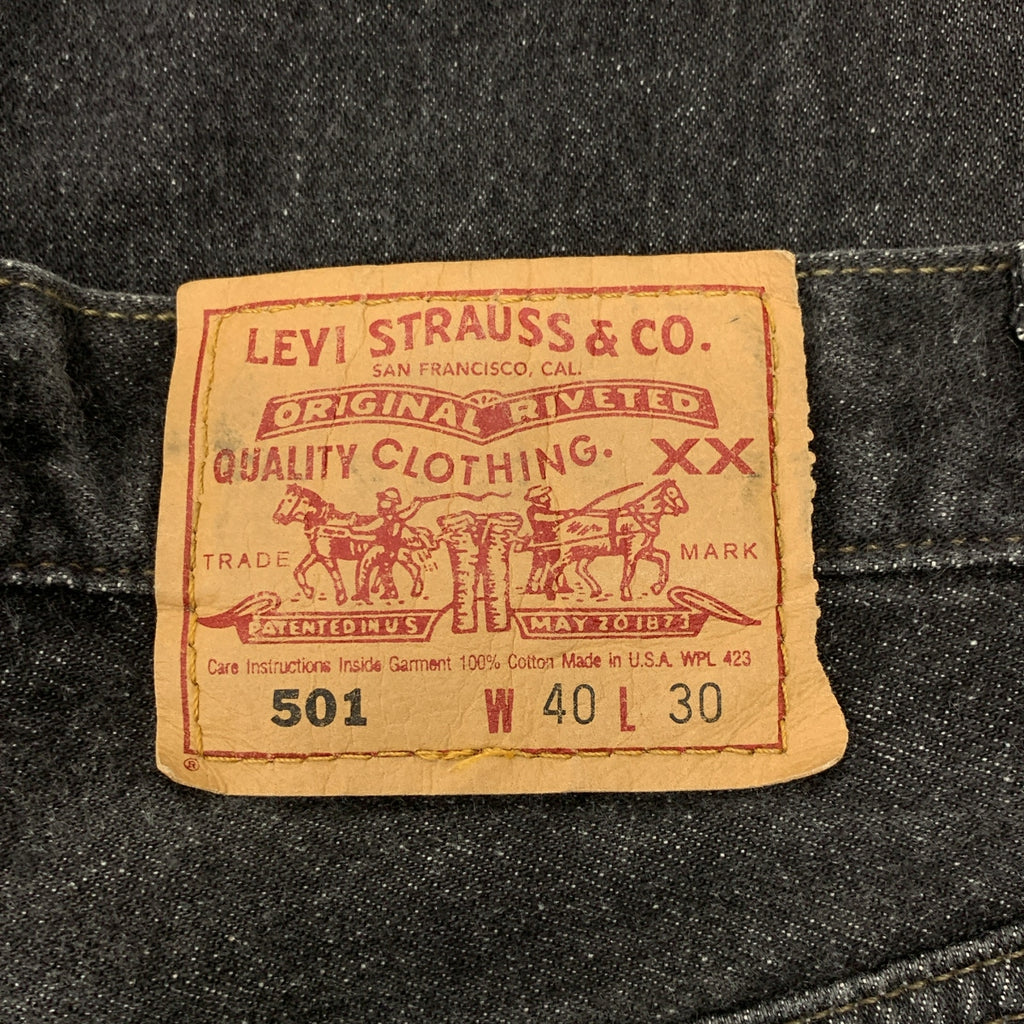 Levi's / 리바이스 | 1990s 501 버튼 뒤각인 653 데님 팬츠 | W40 L30 |