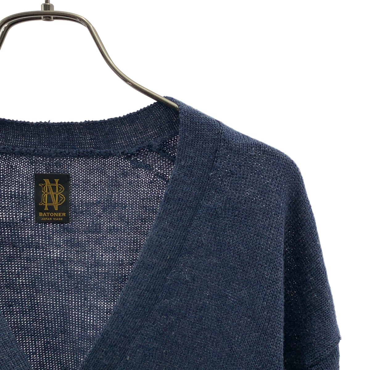 BATONER / 배트너 | 2025SS | LINEN CARDIGAN 린넨 가디건 | 1 | 남성