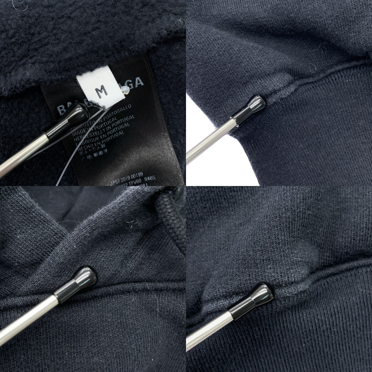 BALENCIAGA / 巴黎世家 | Logo 連帽衫 | M | 黑色 | 女款