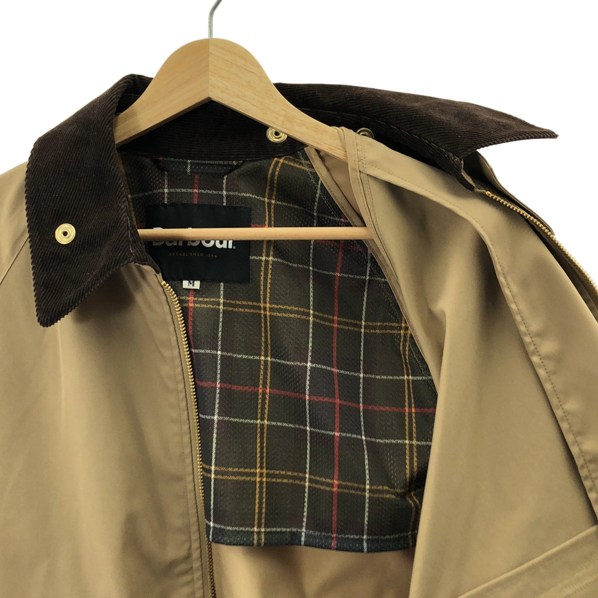 【美品】  Barbour / バブアー | IENA / イエナ 別注 BORROWDALE / ボロウデイル ジャケット | M | ベージュ | レディース