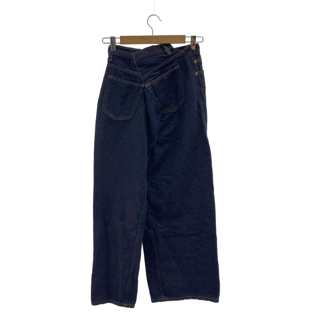 JUNYA WATANABE COMME des GARÇONS / 渡邊淳也 | 2014 春夏 |不對稱牛仔褲 | XS |靛藍|女性的
