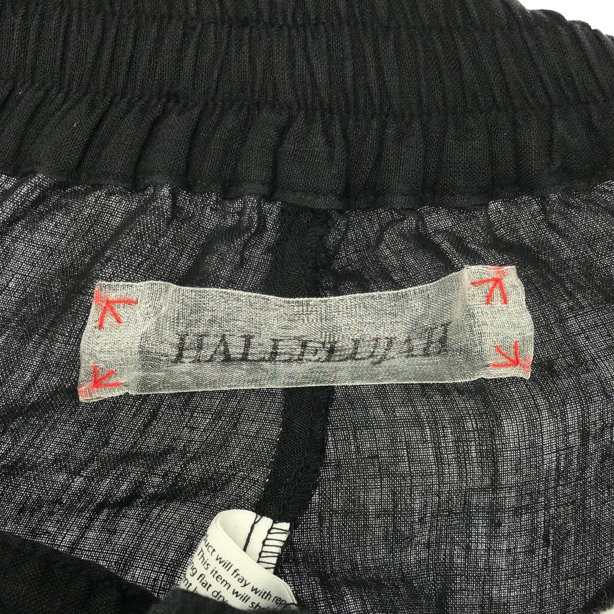 HALLELUJAH | 亞麻抽繩寬燈籠褲 | 尺寸 38 | 女款