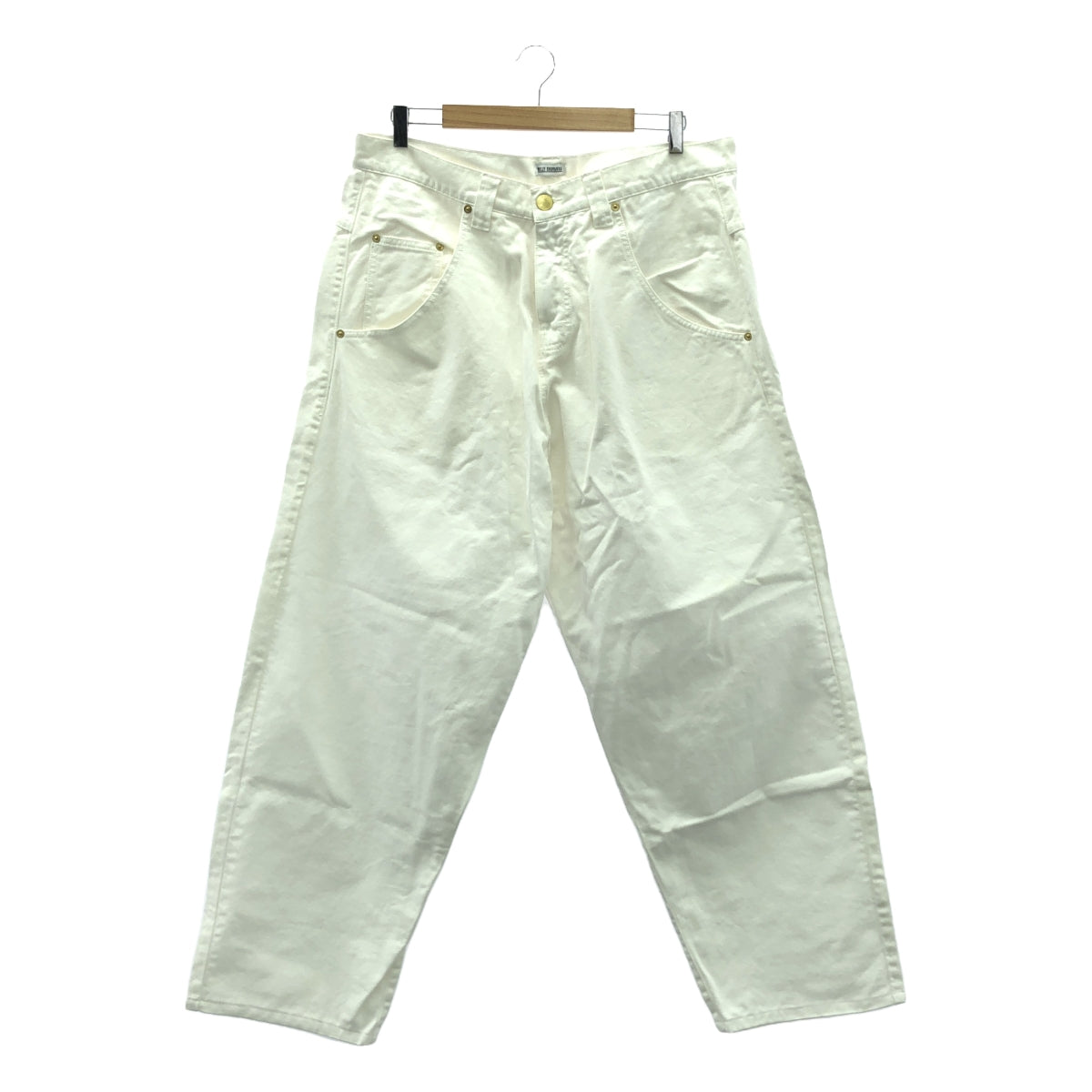 [New] WILLY CHAVARRIA / Willy Chavarria | Wide Denim Pants | S | White | Men's