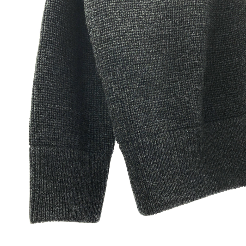 UNITED TOKYO / ユナイテッドトウキョウ | ウール リブ ジップ ドライバーズニット | 3 | メンズ