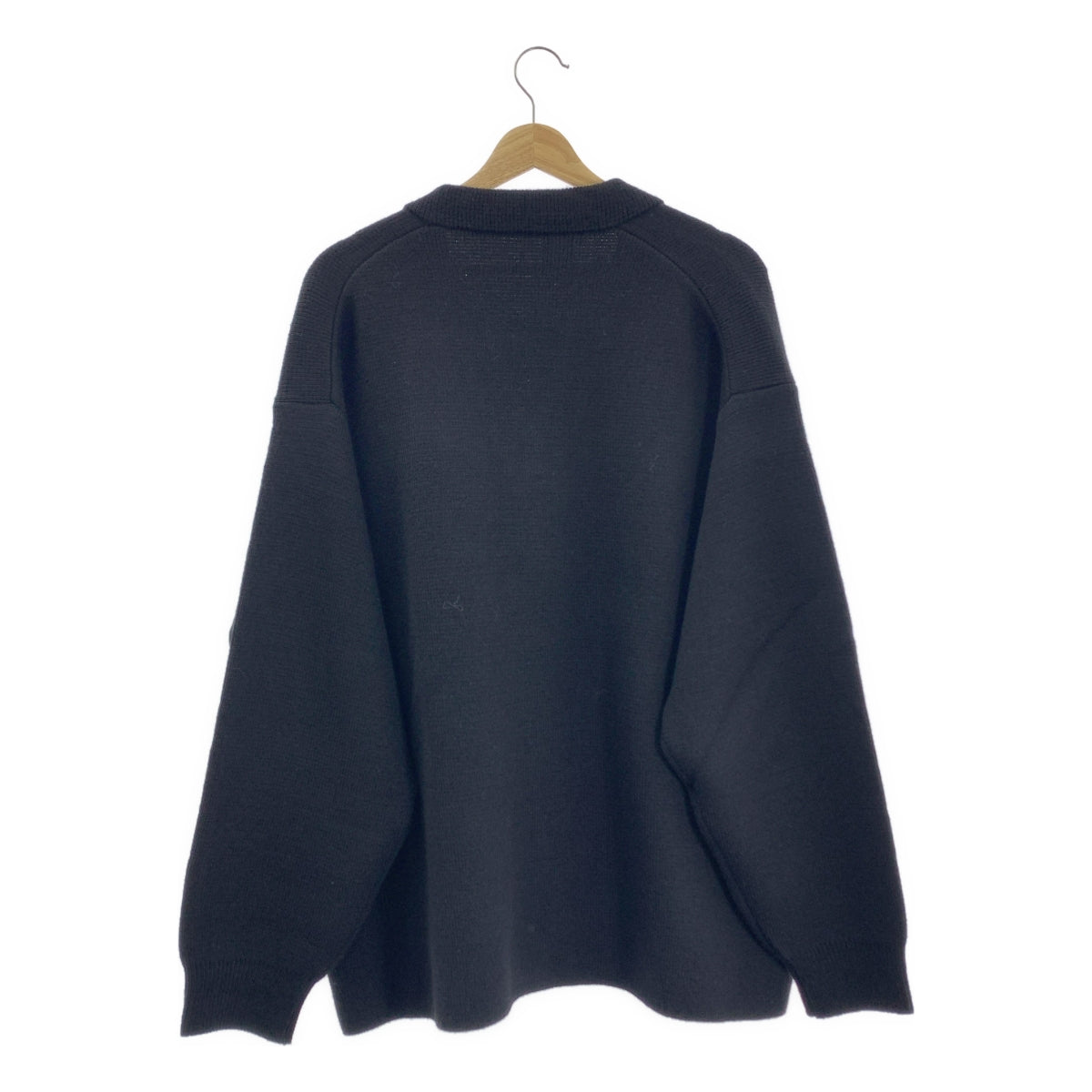 N.HOOLYWOOD / エヌハリウッド | ウール コンパイルライン オーバーシルエット ニット カーディガン | 40 | メンズ