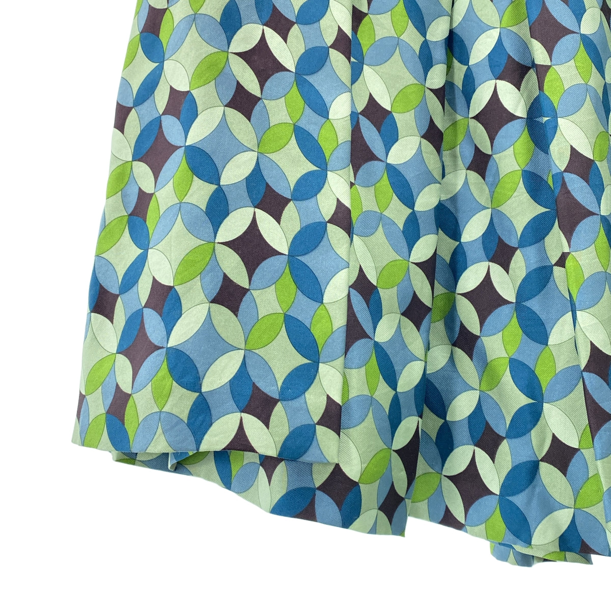 MARGARET HOWELL / マーガレットハウエル | 総柄 プリーツ スカート | 3 | レディース