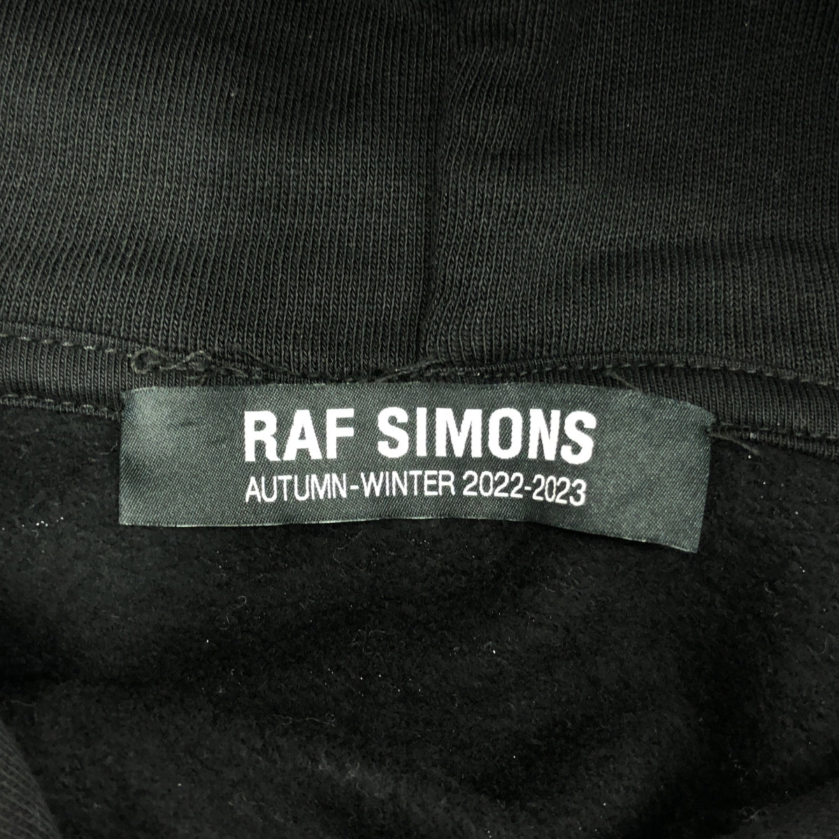 RAF SIMONS / ラフシモンズ | 2022AW | Die Has Cast Print On Fron Hoodie / 両面 プリント スウェット プルオーバー | M | メンズ