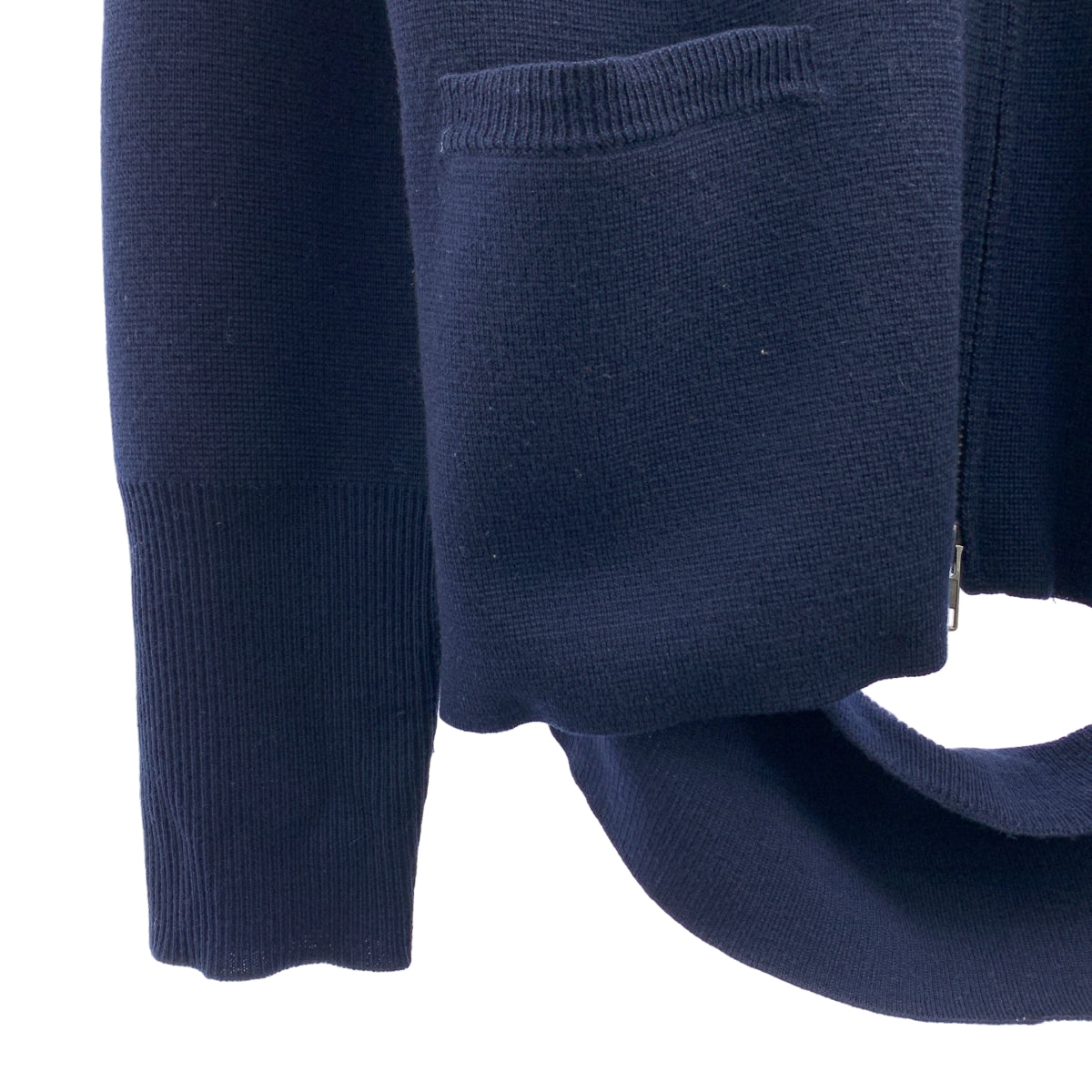 Acne / アクネ | ウール ダブルジップ ニットカーディガン | L | メンズ