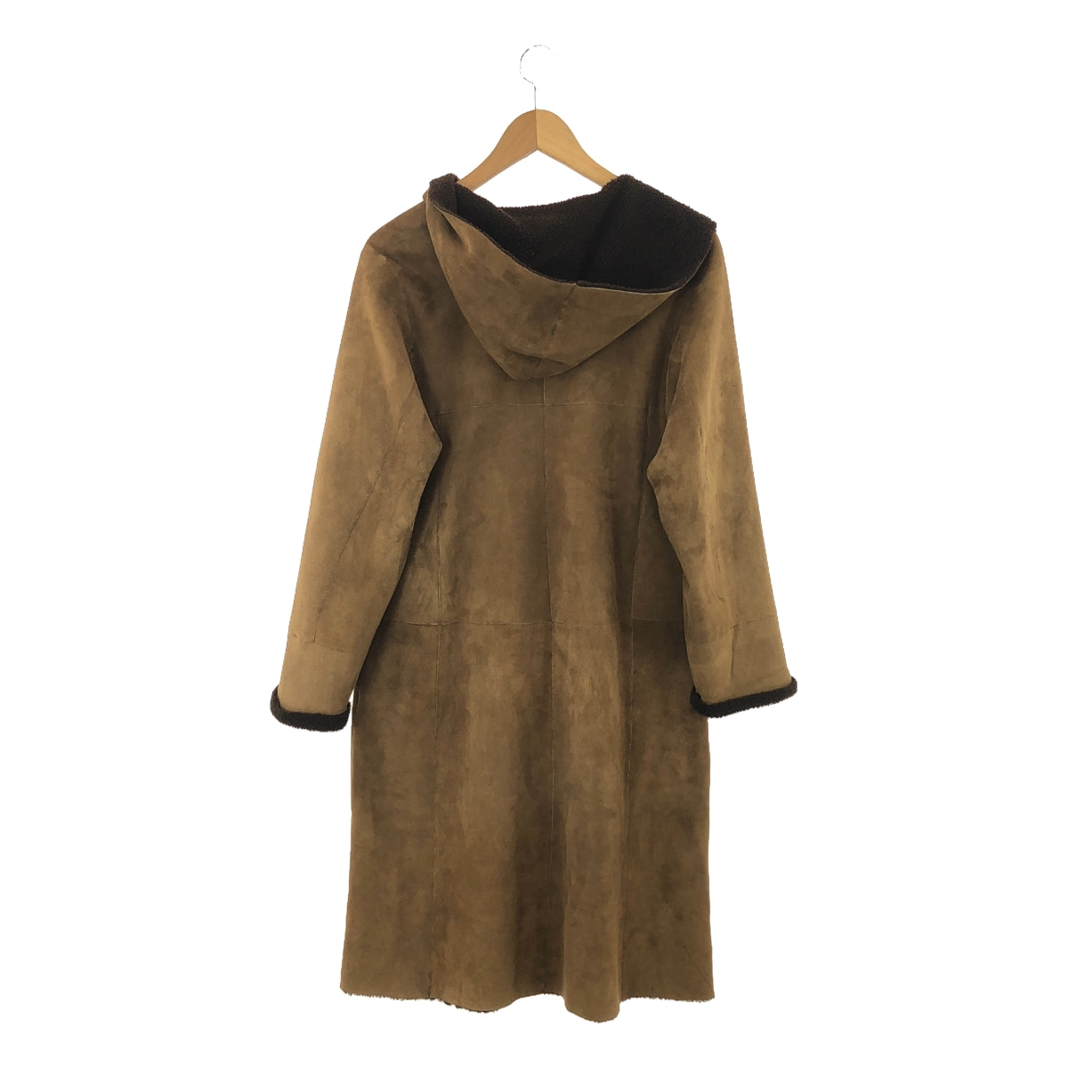 IENA | Sheepskin hooded mouton coat | 36 | Women's