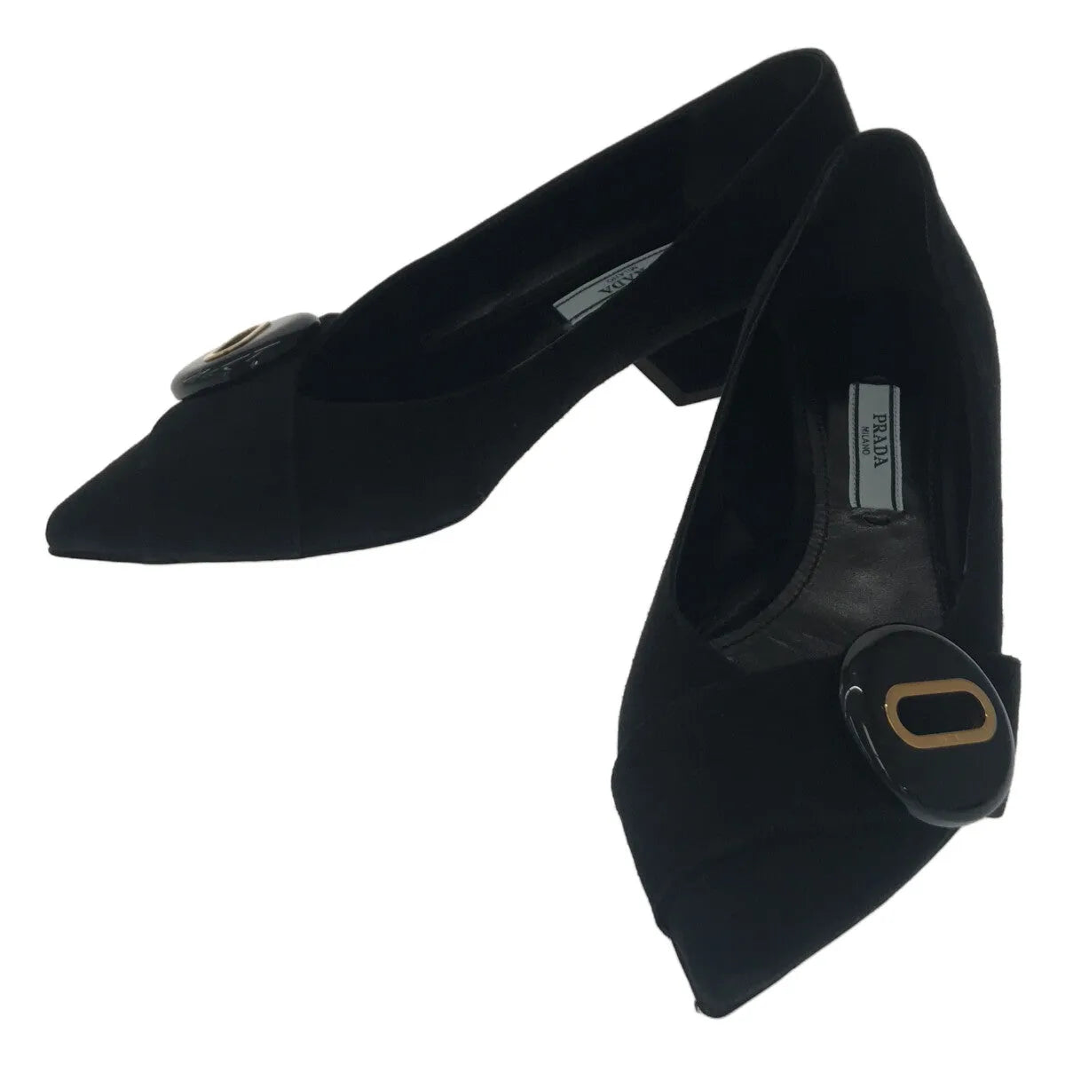 普拉達 |絨面革尖頭高跟鞋 | 36 |女性的