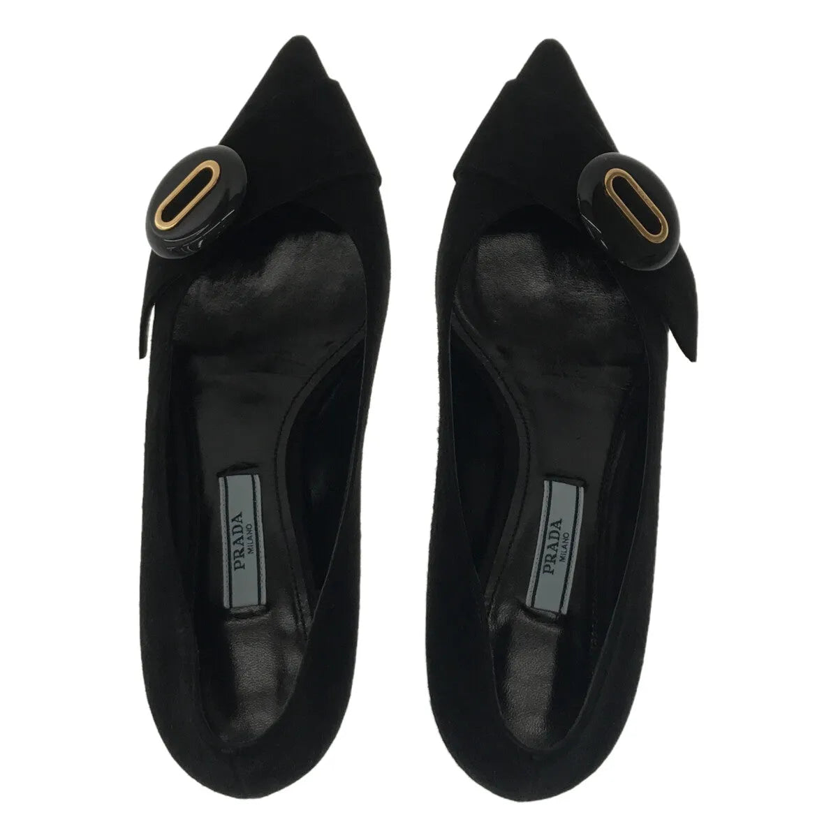 普拉達 |絨面革尖頭高跟鞋 | 36 |女性的