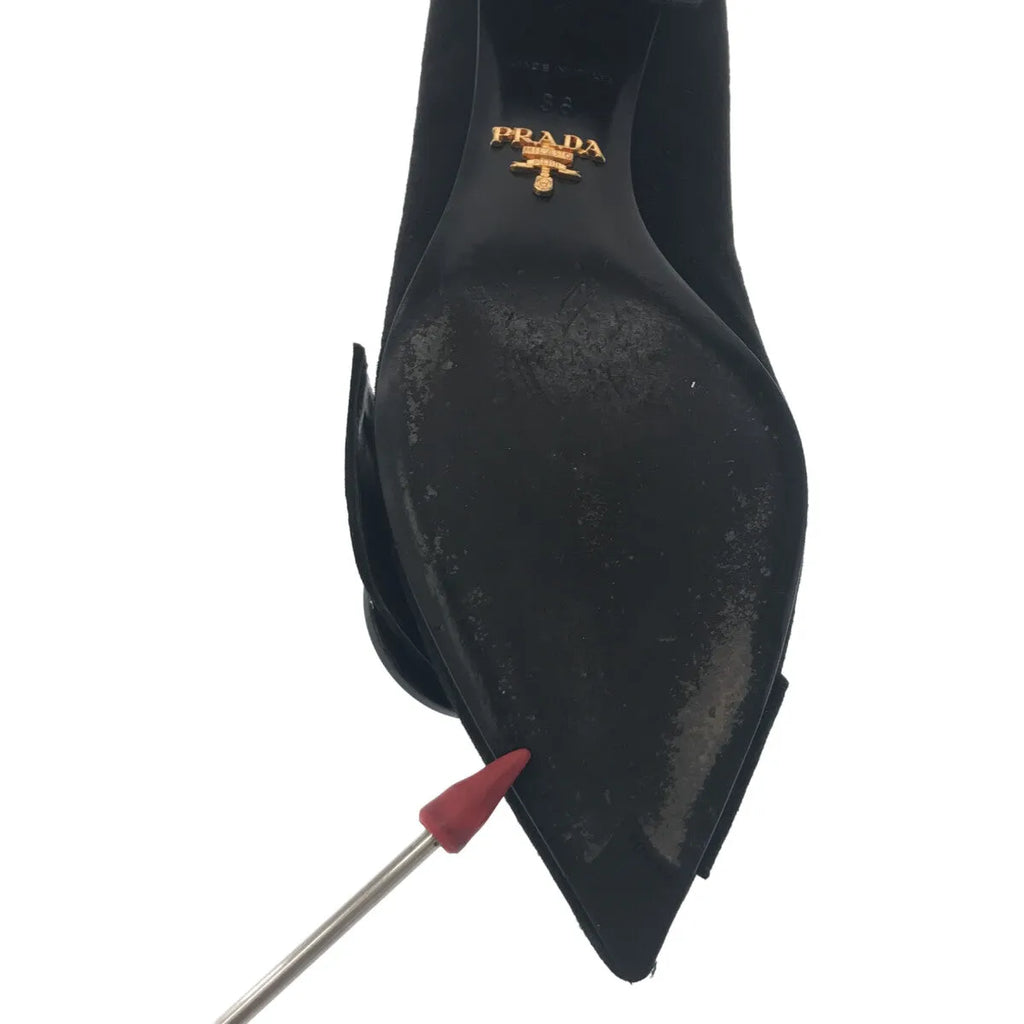 普拉達 |絨面革尖頭高跟鞋 | 36 |女性的