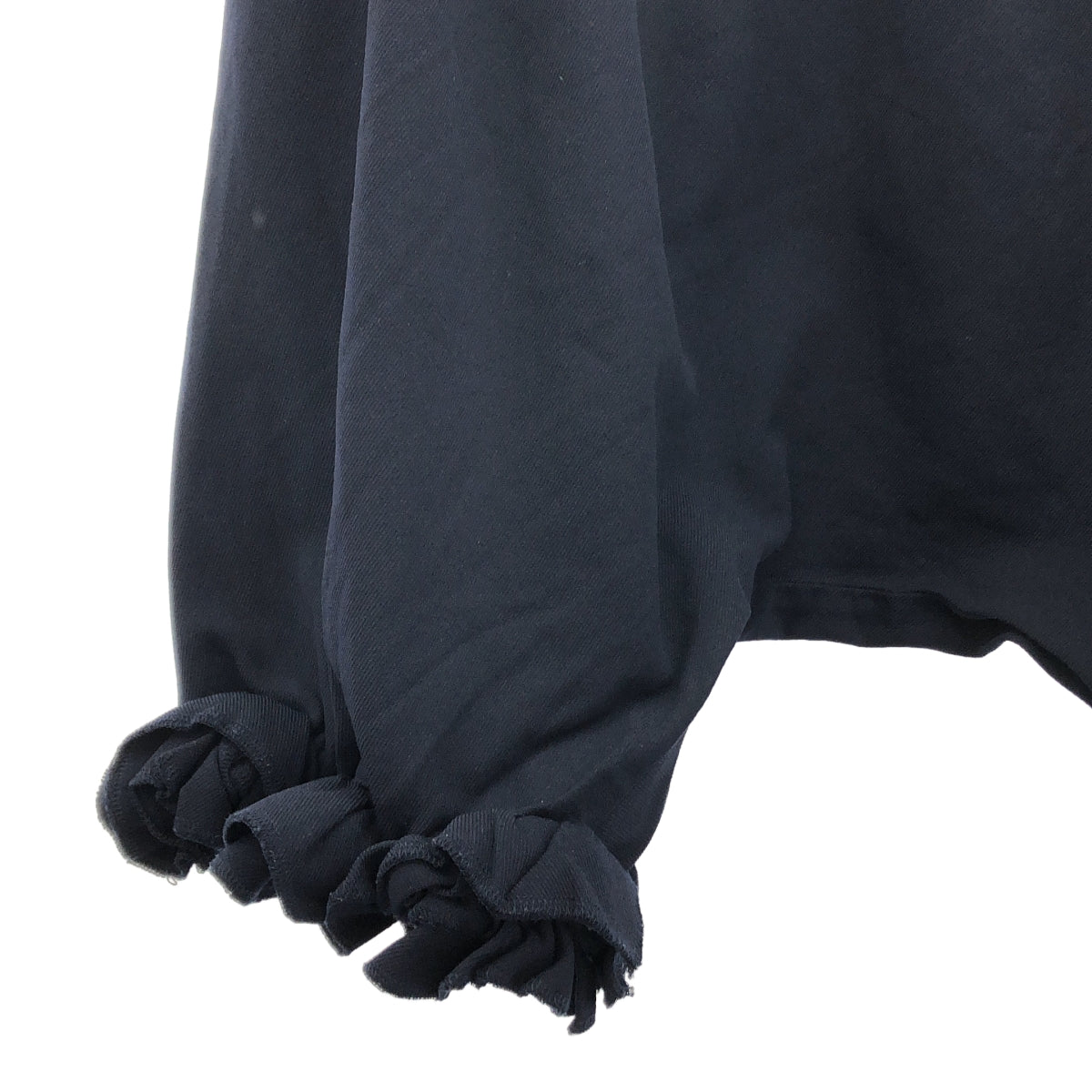 COMME des GARCONS COMME des GARCONS / 콤콤 | 2011AW | 폴리 에스테르 제품 염색 프릴 장식 허리 고무 쉬운 반바지 반바지 | XS | 여성
