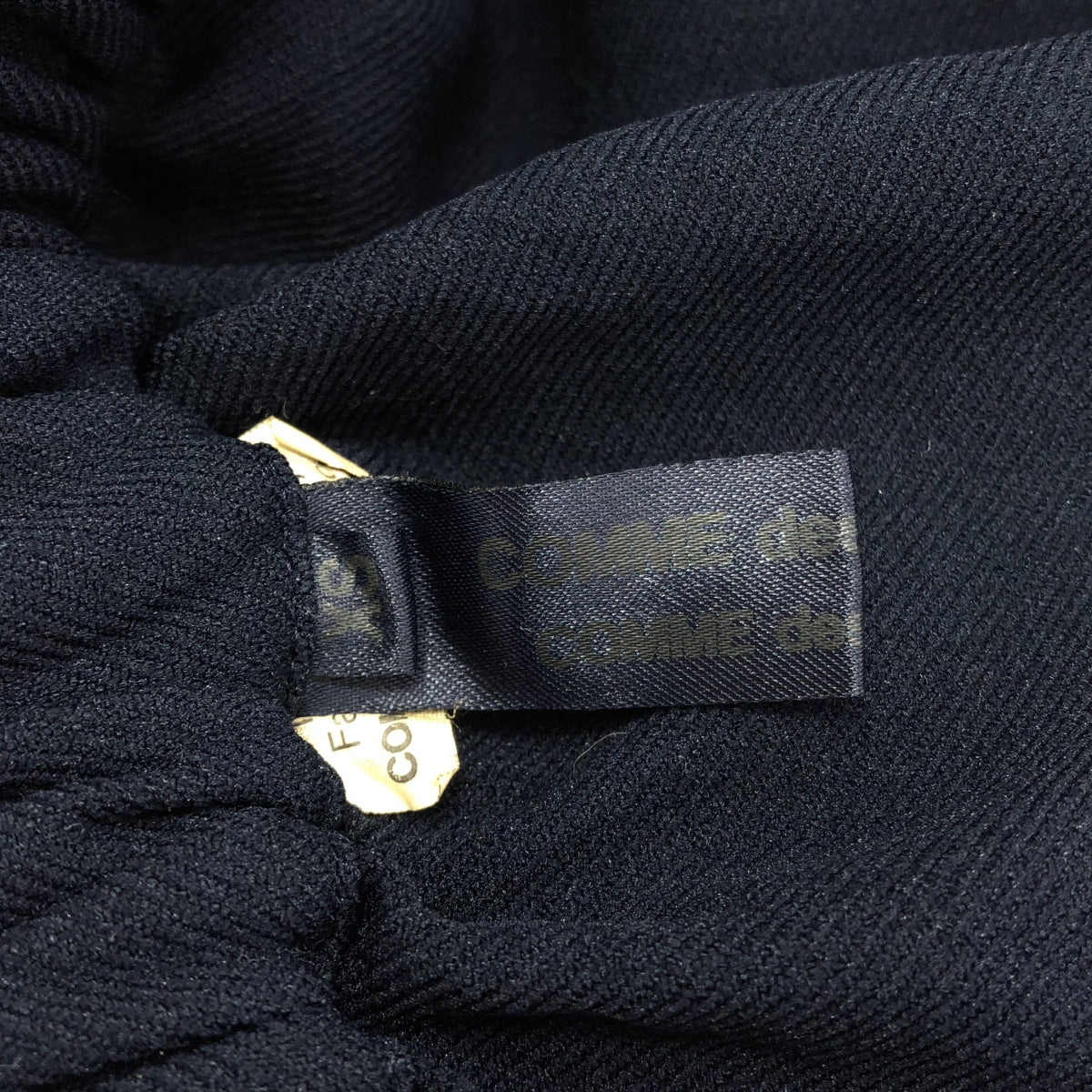 COMME des GARCONS COMME des GARCONS / 콤콤 | 2011AW | 폴리 에스테르 제품 염색 프릴 장식 허리 고무 쉬운 반바지 반바지 | XS | 여성