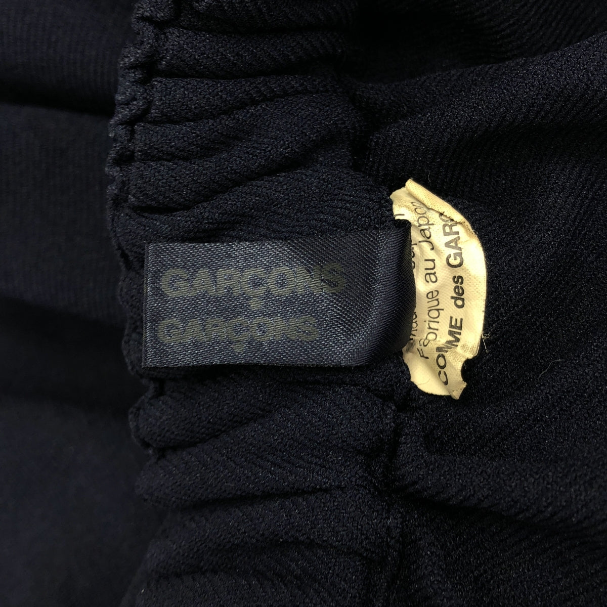 COMME des GARCONS COMME des GARCONS / 콤콤 | 2011AW | 폴리 에스테르 제품 염색 프릴 장식 허리 고무 쉬운 반바지 반바지 | XS | 여성
