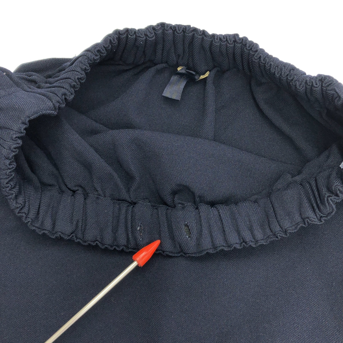 COMME des GARCONS COMME des GARCONS / 콤콤 | 2011AW | 폴리 에스테르 제품 염색 프릴 장식 허리 고무 쉬운 반바지 반바지 | XS | 여성