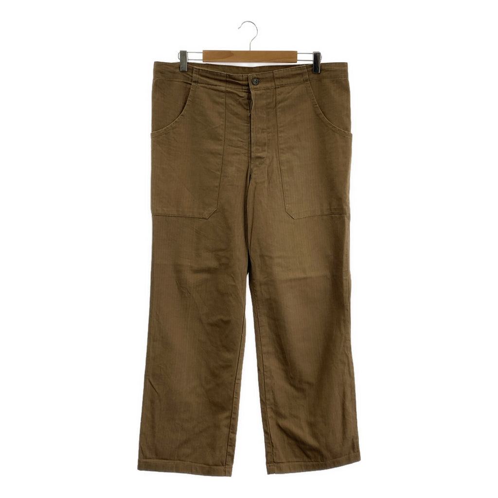VINTAGE / 빈티지 헌 옷 | OTAVAN TREBON / 체코 군 군사 바지 | 46 | 남성