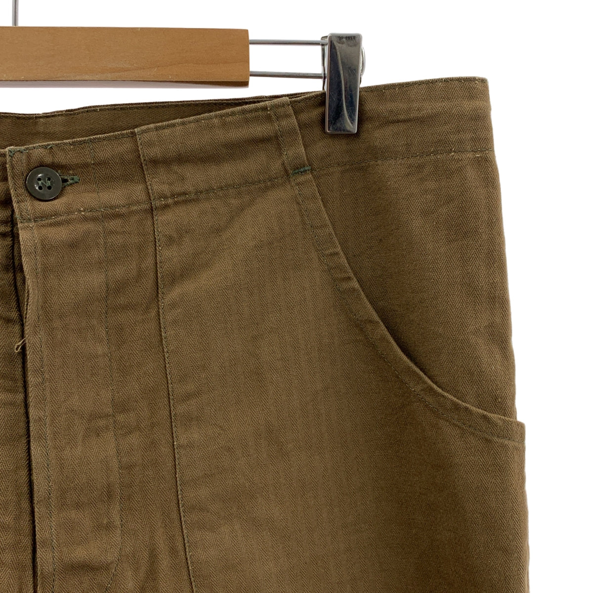 VINTAGE / 빈티지 헌 옷 | OTAVAN TREBON / 체코 군 군사 바지 | 46 | 남성