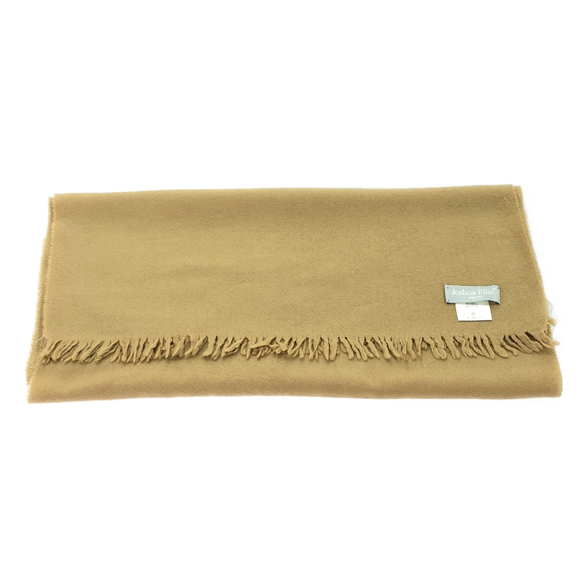 約書亞·埃利斯 / 約書亞·埃利斯 |美利奴羊毛流蘇圍巾 |淺棕色