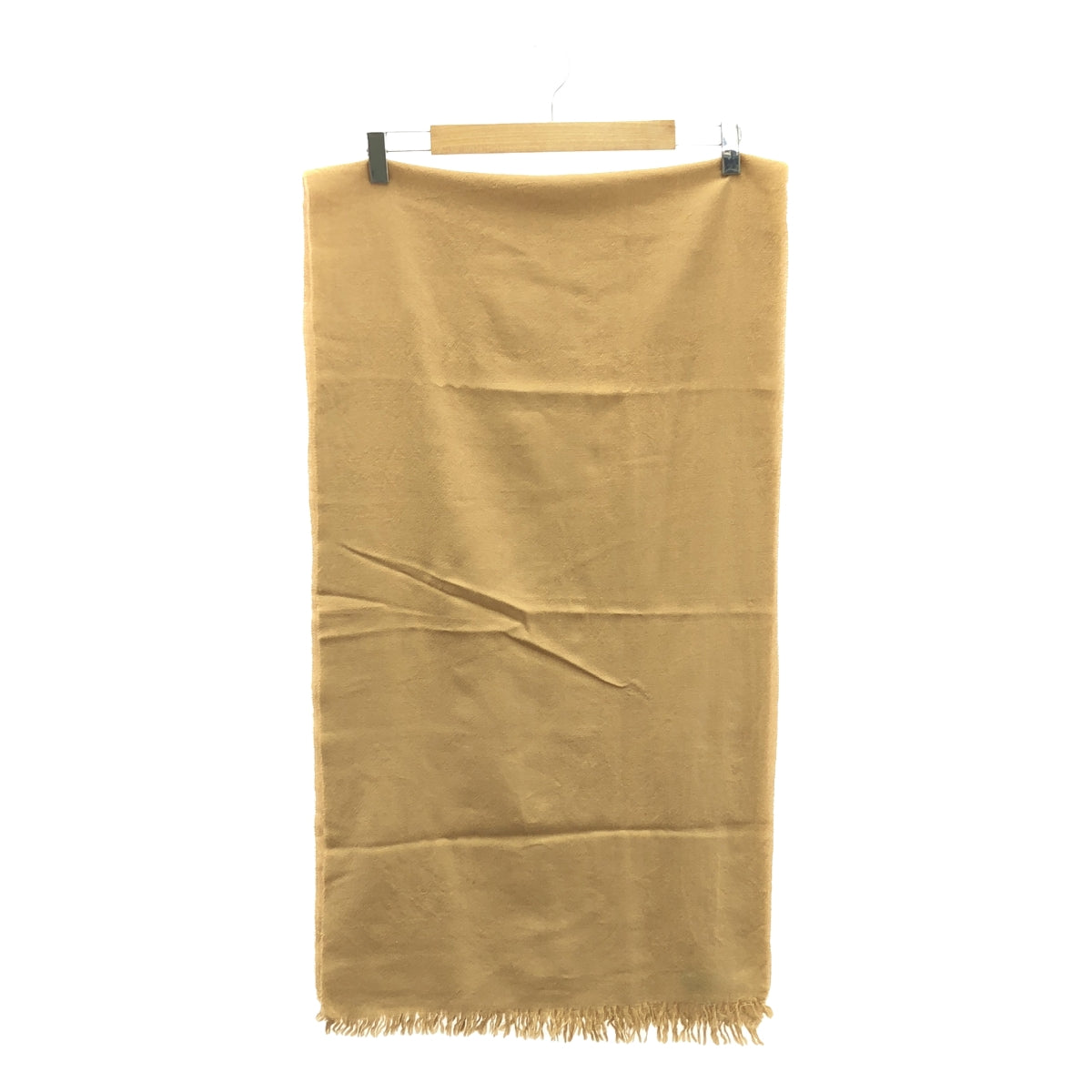 約書亞·埃利斯 / 約書亞·埃利斯 |美利奴羊毛流蘇圍巾 |淺棕色