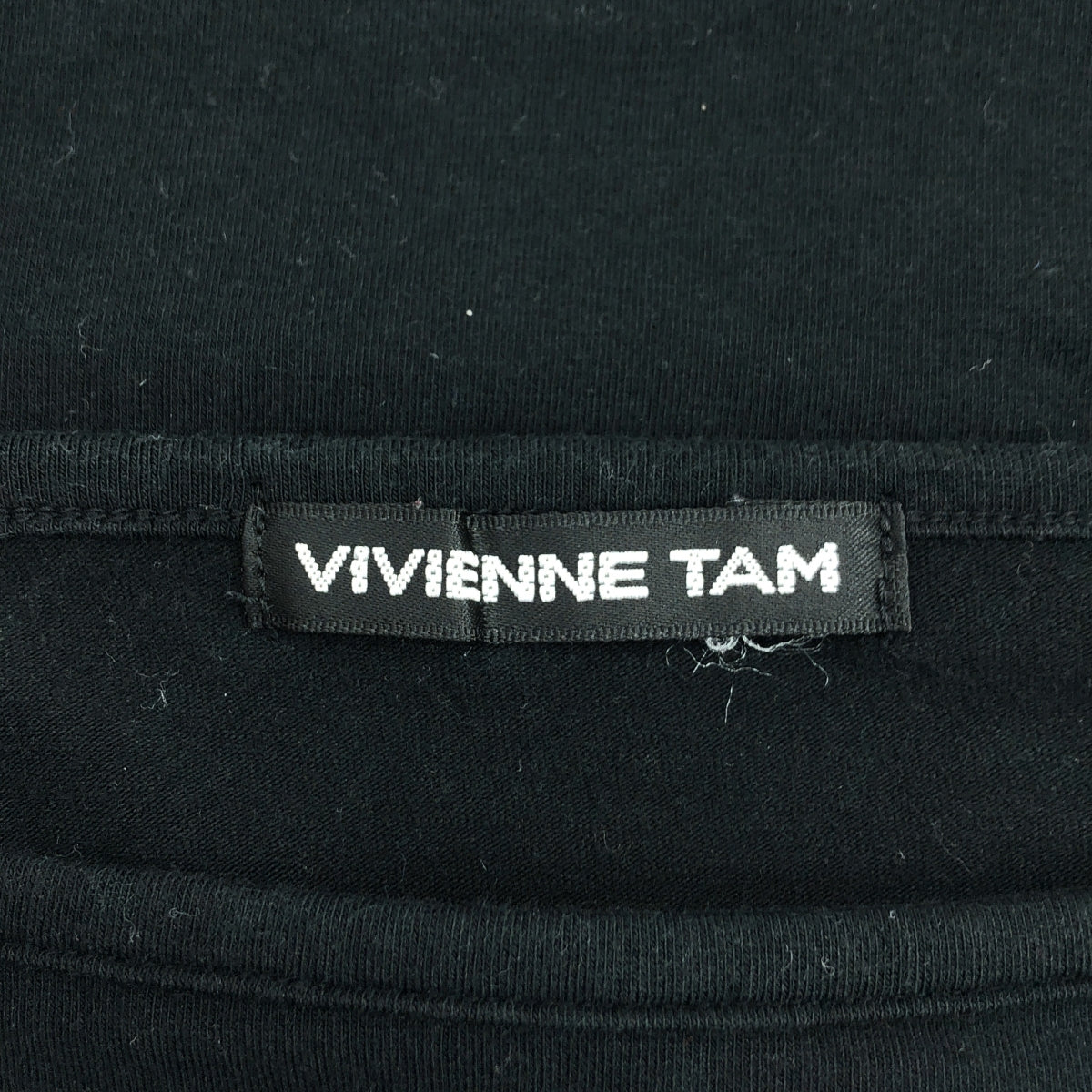 VIVIENNE TAM | 花朵串珠上衣 | 尺寸 0 | 黑色 | 女款