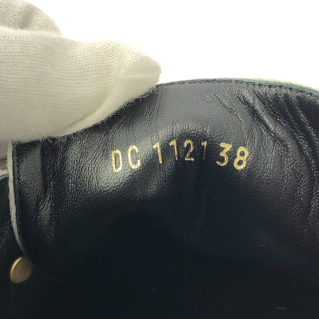 【美品】  Christian Dior / クリスチャンディオール | Walk'n'Dior ウォーキンディオール コットンキャンバス スニーカー | 38 | ブラック / ホワイト | レディース