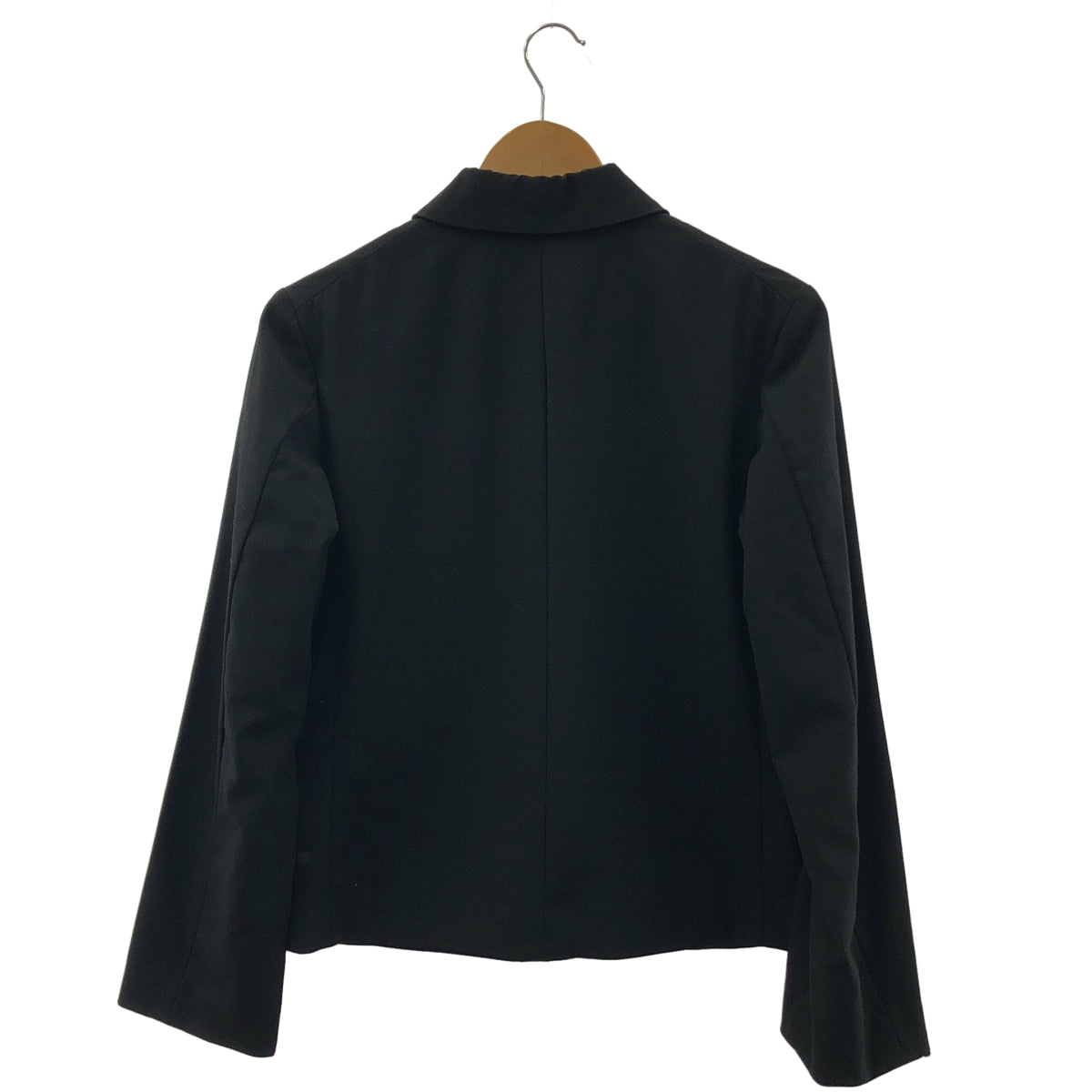 COMME des GARÇONS | 經編布料公元 1998 年 |羊毛雙色外套 | L 號 |女性的