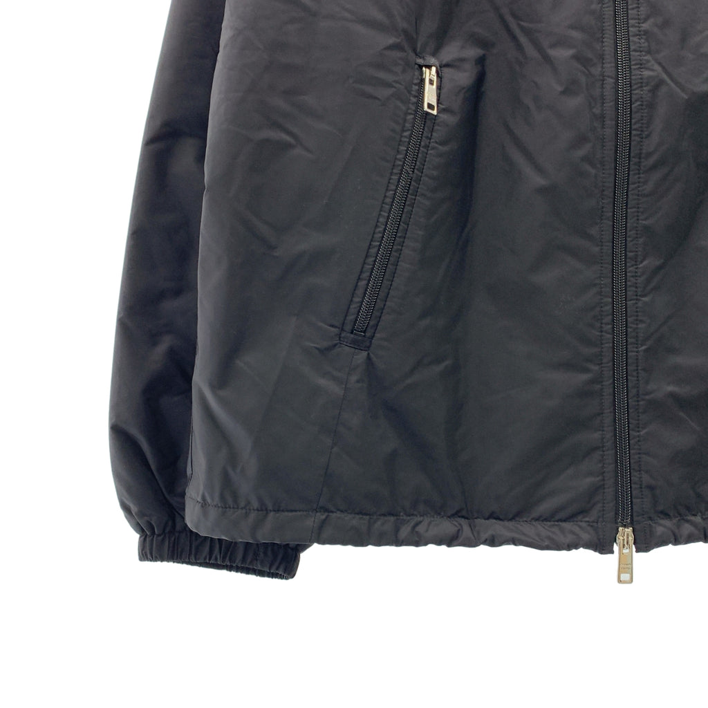 PRADA / プラダ | 2018 | 三角ロゴ フーテッド ナイロン 中綿 ジャケット | 40 | レディース