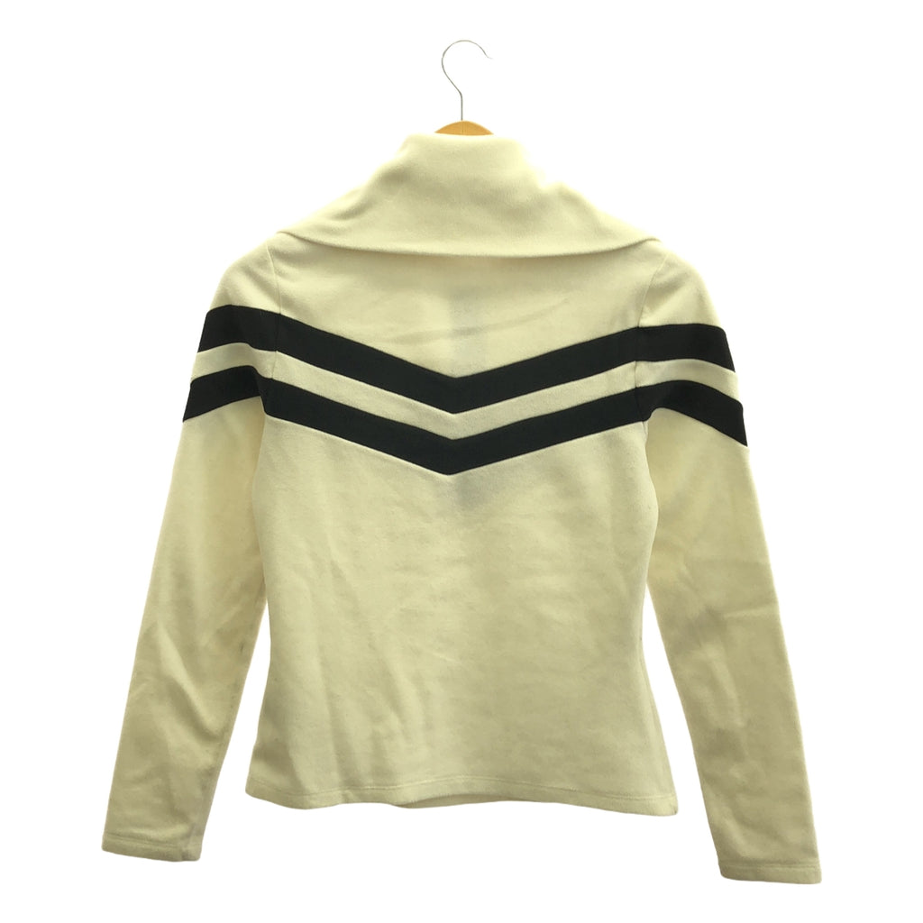 MONCLER / モンクレール | ハーフジップフリース | XS | ホワイト | レディース