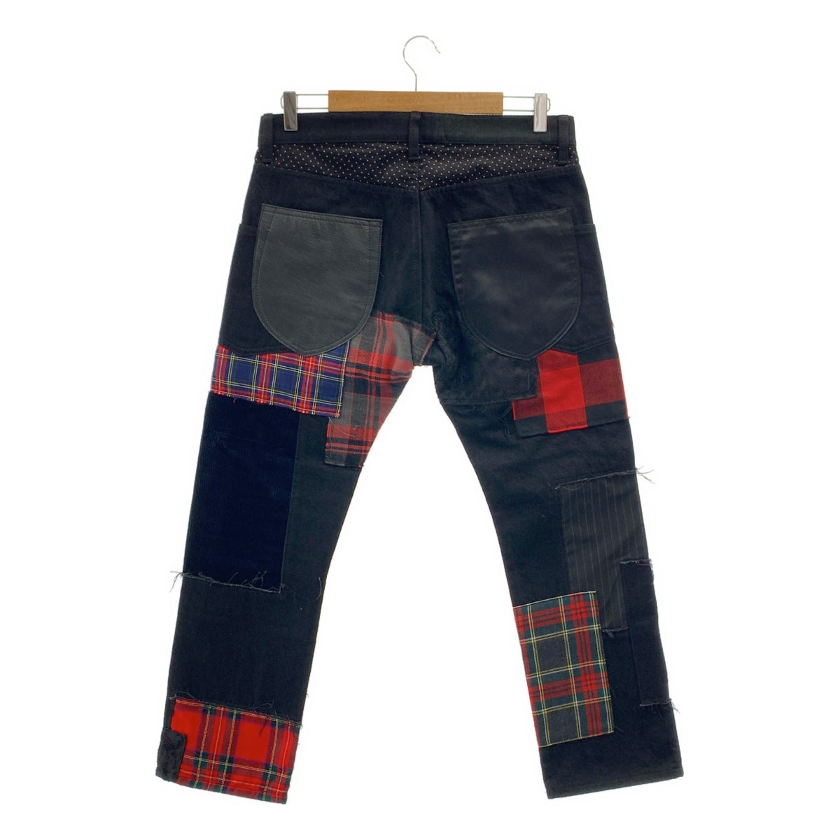 JUNYA WATANABE MAN / 준야와타나베만 | 2025SS | 다른 소재 패치워크 데님 팬츠 | S | 남성