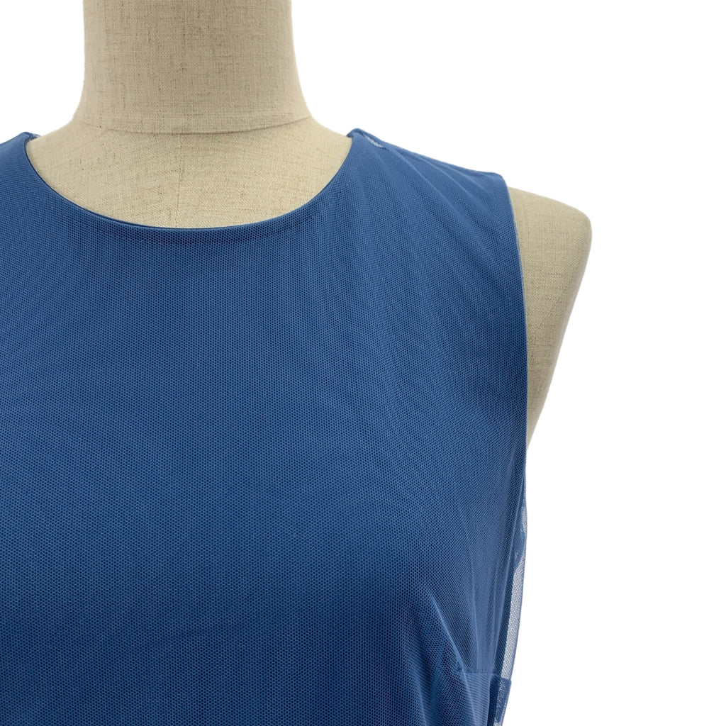 Molly Goddard / モリーゴダード | フリル チュール ウエスト切替 ノースリーブワンピース | UK6 |