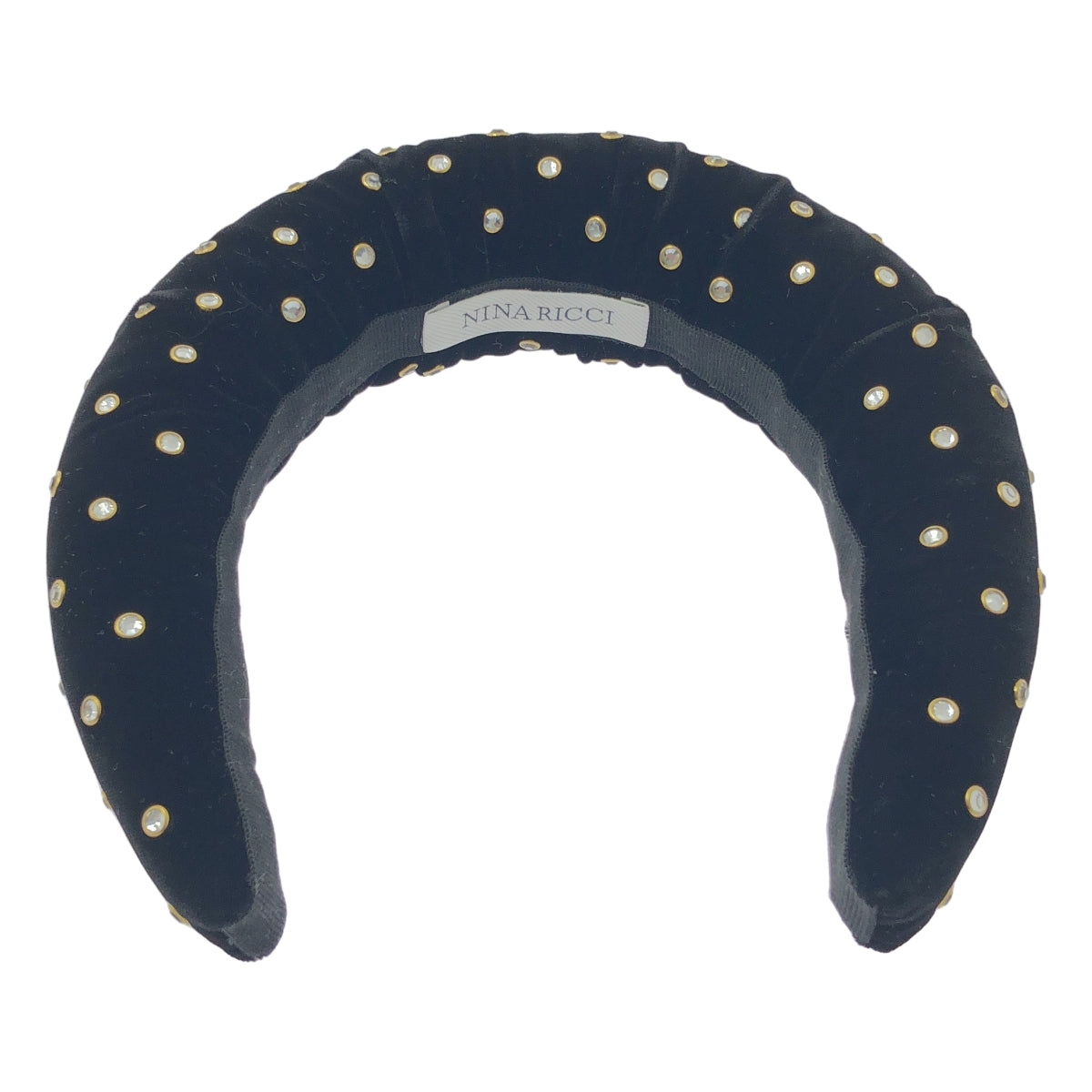 NINA RICCI / 니나리치 | HAIR ACCESSORIES / 비쥬 장식 카츄샤 헤어 밴드 액세서리 |