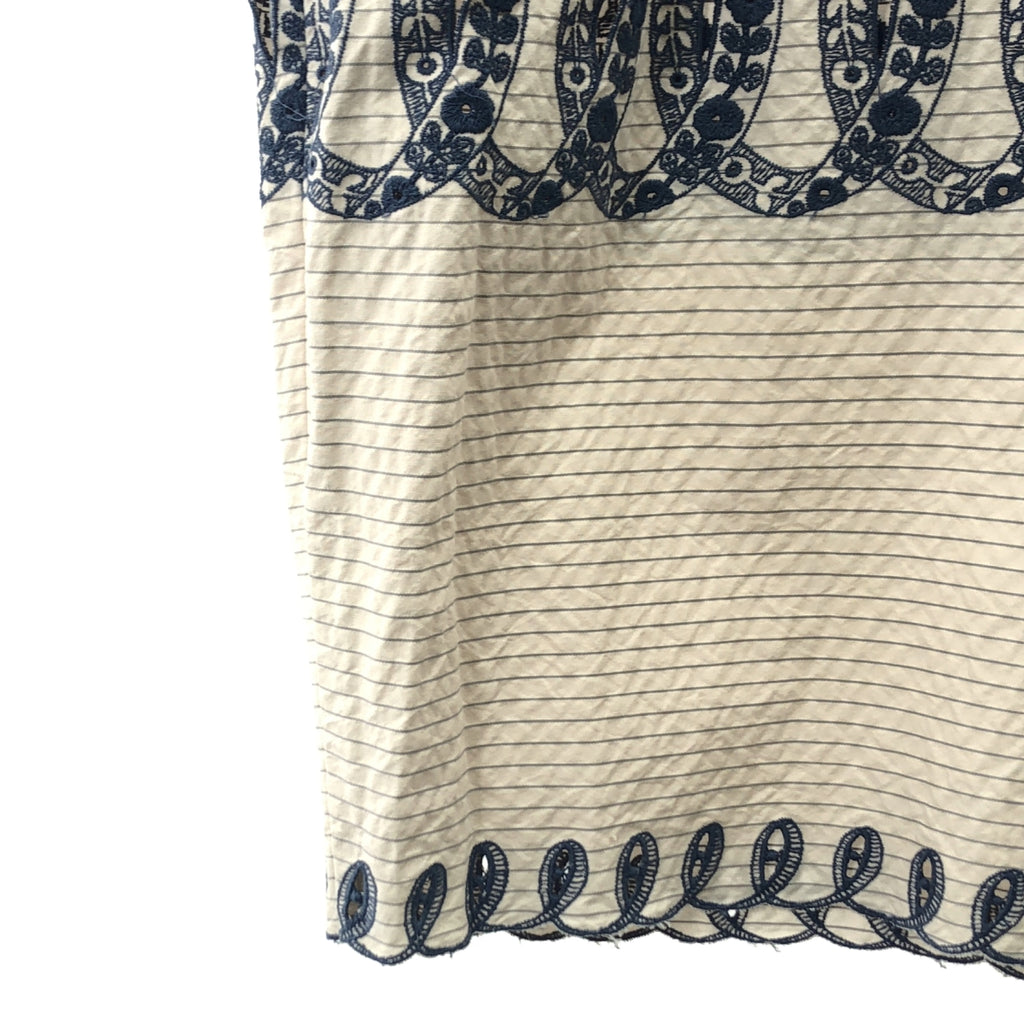 mina perhonen | 緞帶棉絲刺繡洋裝 | 尺寸 36 |
