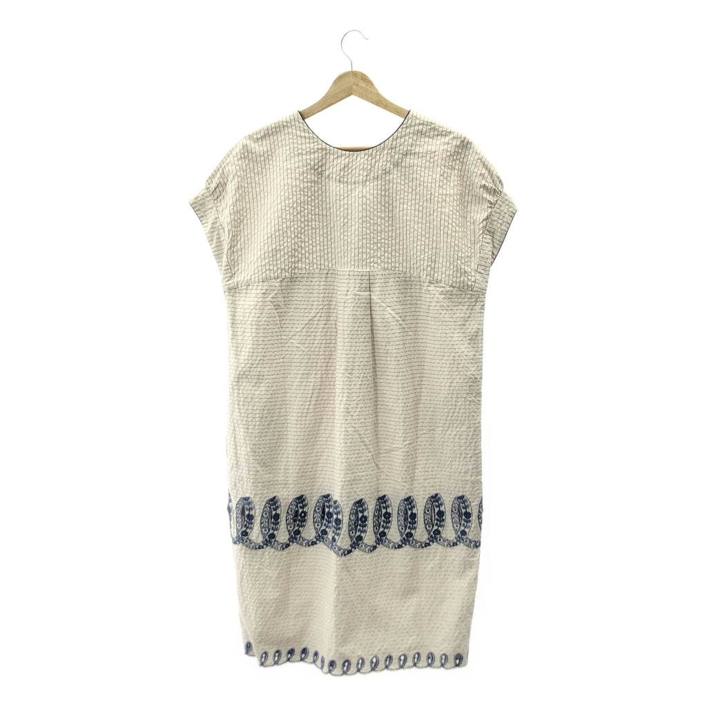 mina perhonen | 緞帶棉絲刺繡洋裝 | 尺寸 36 |