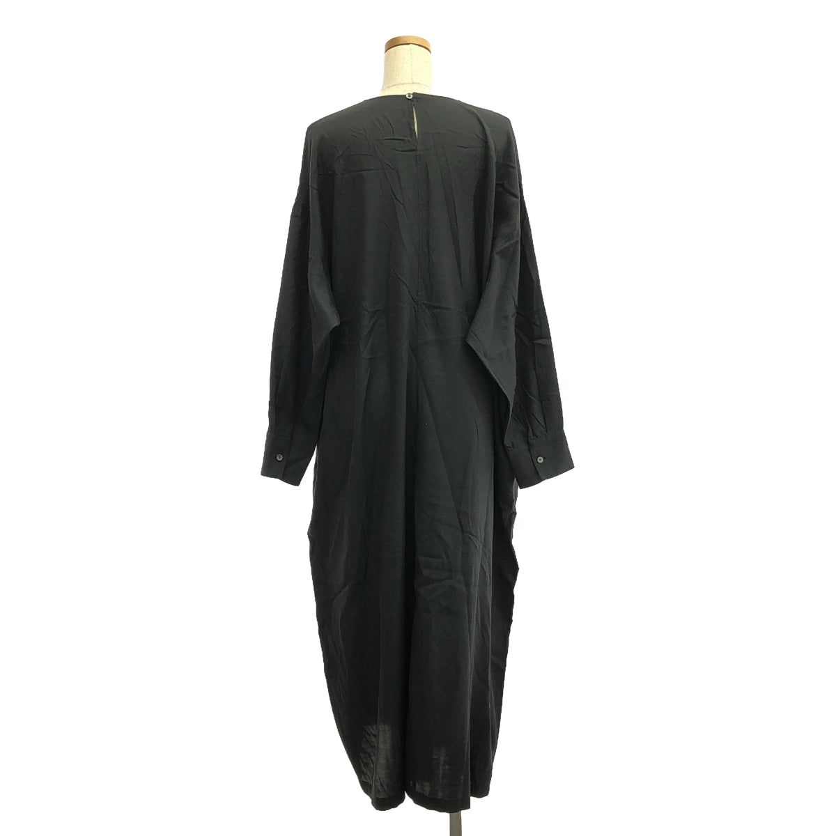 WIRROW / 윌로우 | Cupro cotton crew neck dress 원피스 | 1 | 여성