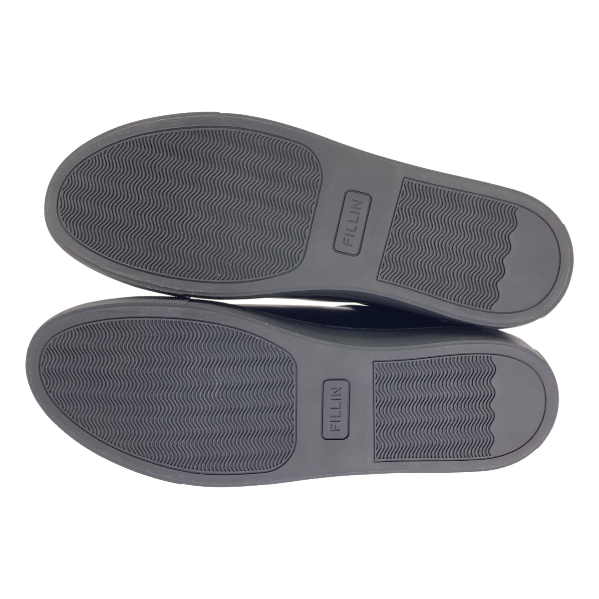 FILLIN | 皮革標誌繫帶低筒運動鞋 | 尺寸 28 | 男款