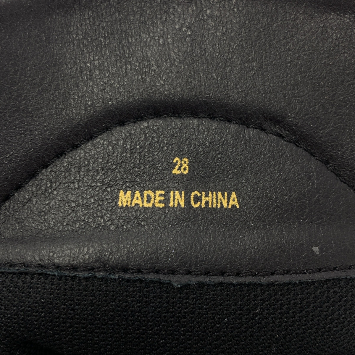 FILLIN | 皮革標誌繫帶低筒運動鞋 | 尺寸 28 | 男款