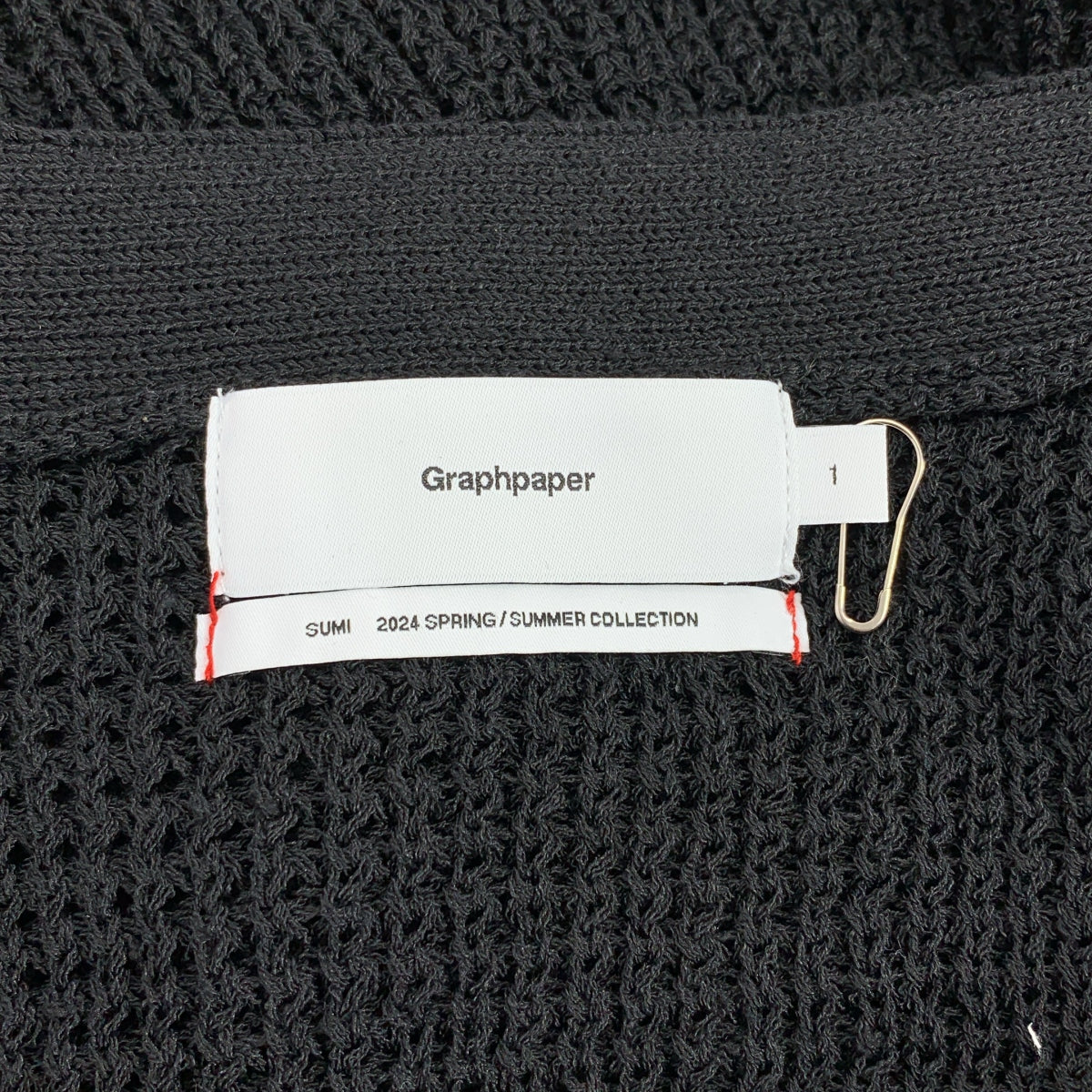 Graphpaper / 그래프 종이 | 2024SS | Linen SOLOTEX Knit Cardigan 린넨 니트 카디건 | 1 |