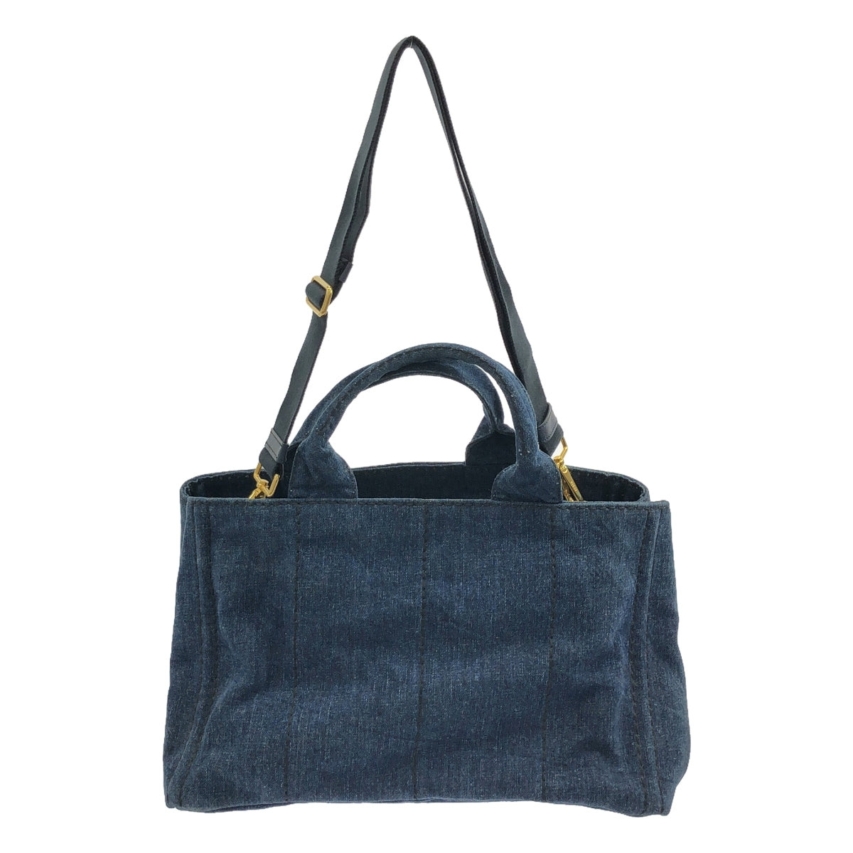 PRADA | Canapa Denim Tote Bag | Medium | Women's