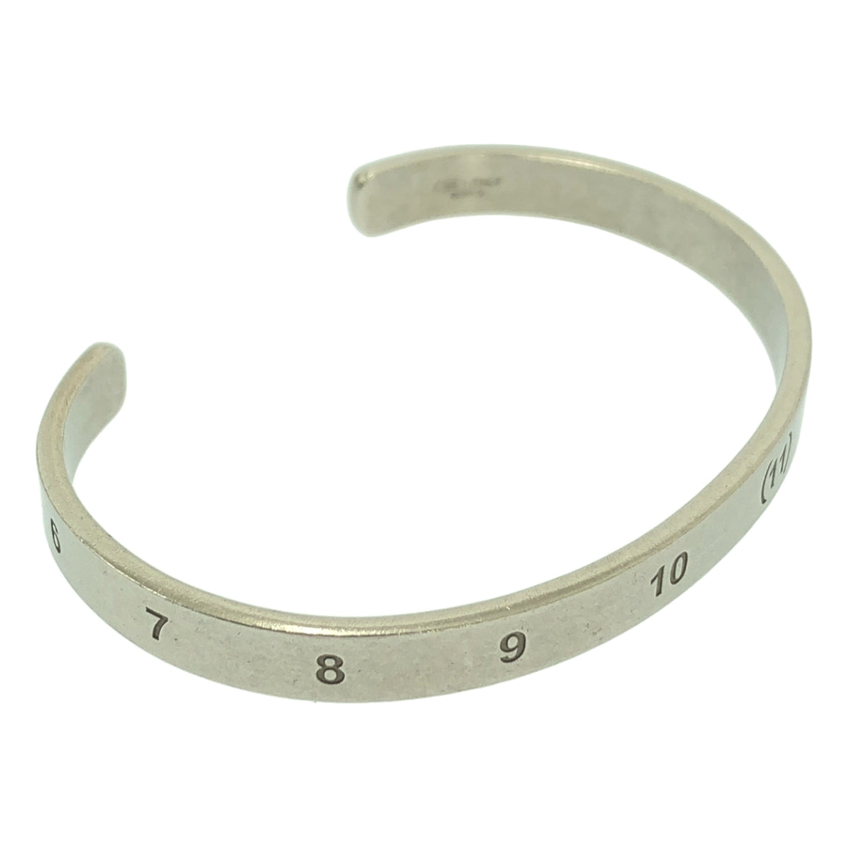 メゾンマルジェラ カフバングル ブレスレット シルバー Maison Margiela / メゾンマルジェラ | ナンバリング カフ