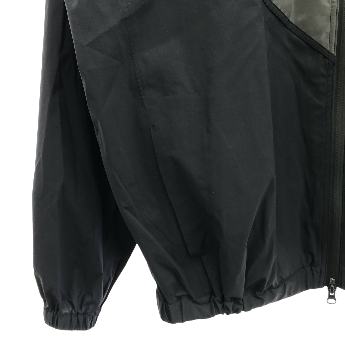 【美品】  marka / マーカ | 2025SS | PARTEX 3-LAYER NYLON RIPSTOP TRANING JACKET / トレーニング ジャケット | 1 | black | メンズ