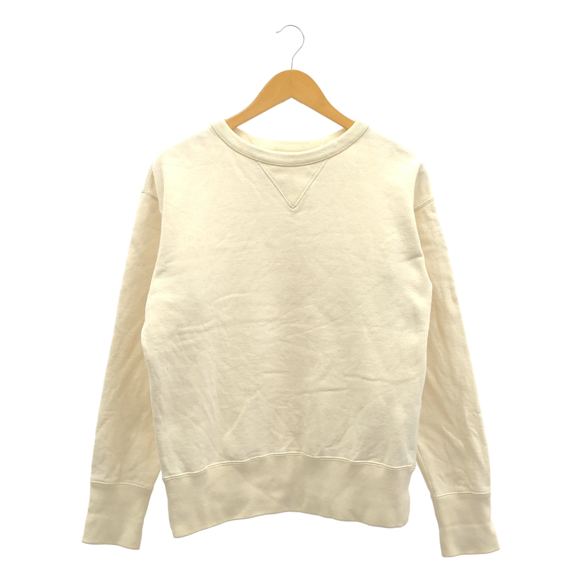 N.HOOLYWOOD / 엔 할리우드 | EXCHANGE SERVICE 코튼 풀오버 스웨트 | 38 | 아이보리 | 남성