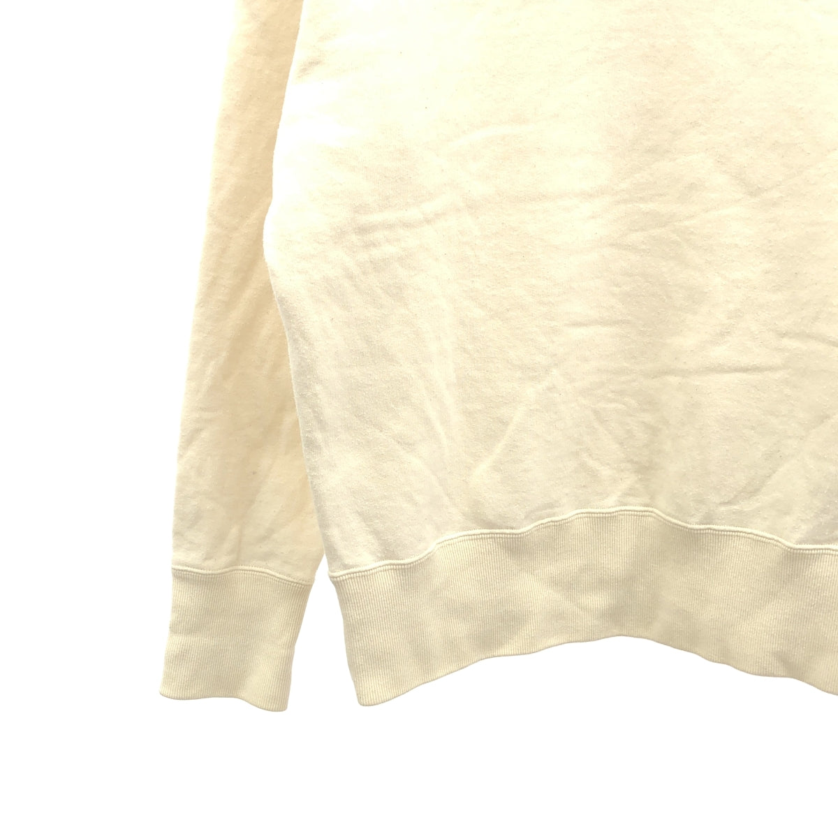 N.HOOLYWOOD / 엔 할리우드 | EXCHANGE SERVICE 코튼 풀오버 스웨트 | 38 | 아이보리 | 남성