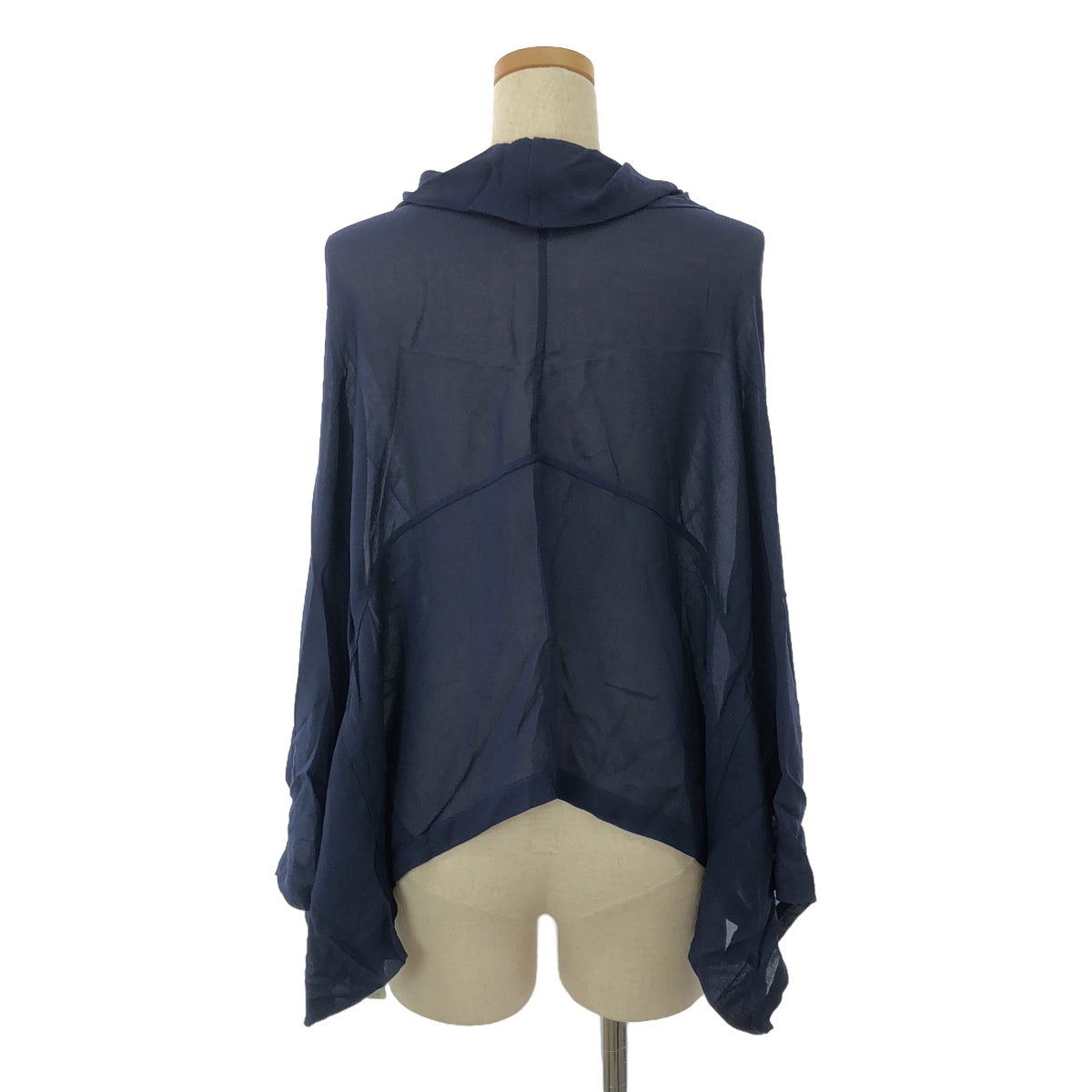 Y's / Y's Yohji Yamamoto | Cupra drape deformed vest | 2 | Women's