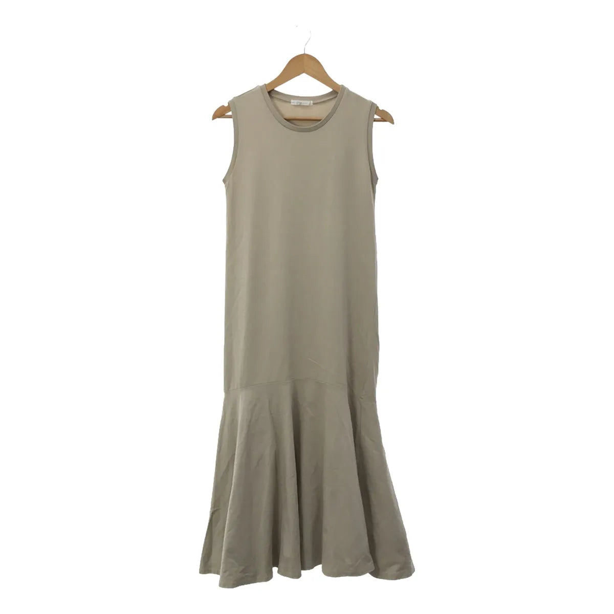 Plage / 플라주 | 2022SS | 티어드 민소매 원피스 | 36 | 베이지 | 여성