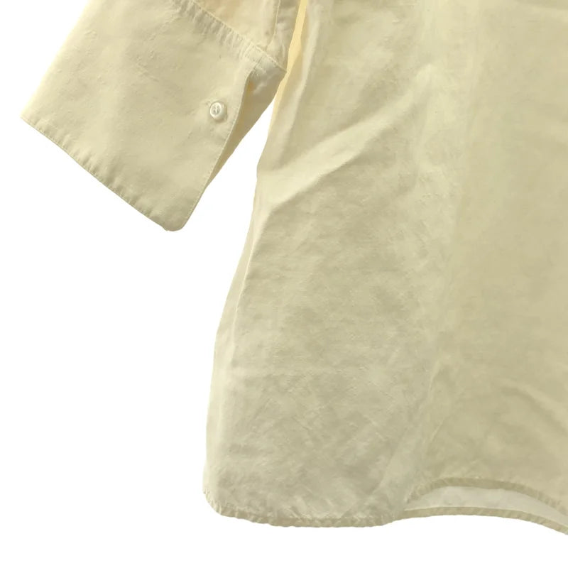 JIL SANDER / 질샌더 | 2019SS | 레이온 린넨 개더 블라우스 | 32 | 여성