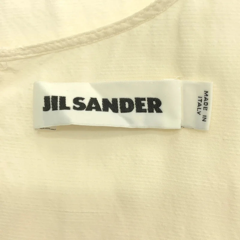 JIL SANDER / 질샌더 | 2019SS | 레이온 린넨 개더 블라우스 | 32 | 여성