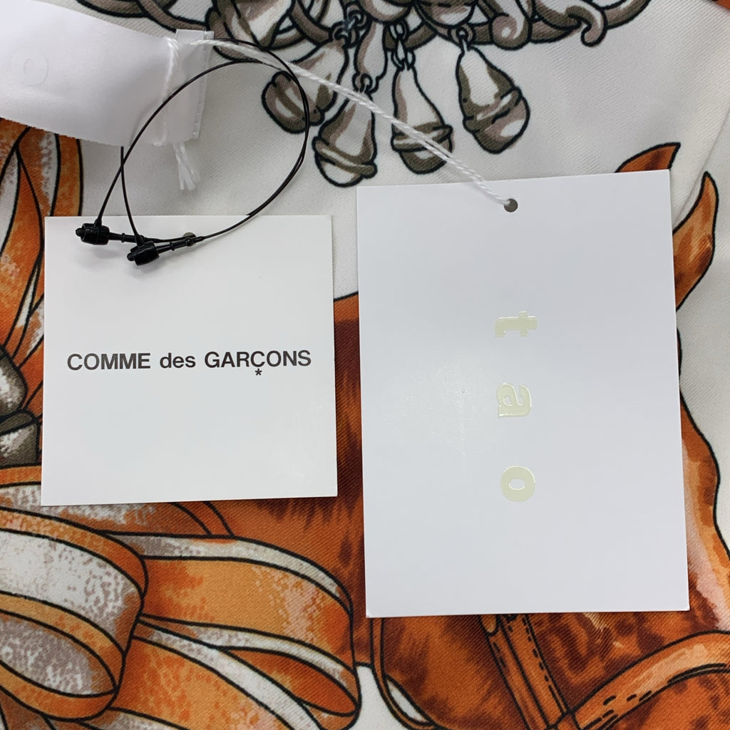 tao COMME des GARCONS / タオコムデギャルソン | 2025AW | アジャスター ブルゾン ジャケット / 柄総裏地 | S | レディース